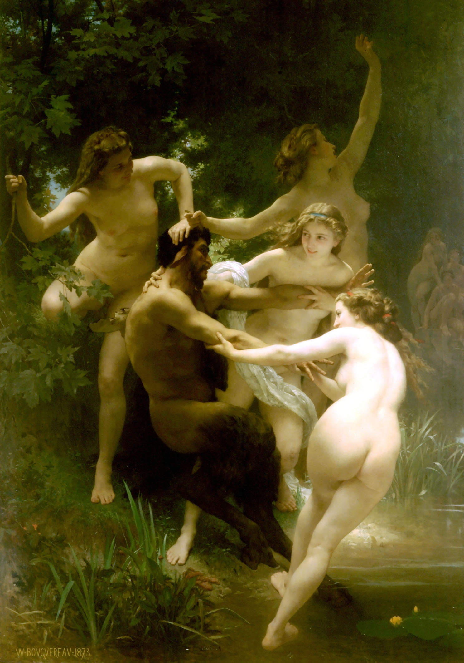 William-AdolpheBouguereau8251905NymphsandSatyr